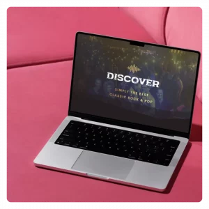 Webdesign für Band / Musiker aus dem Kreis Mainz-Bingen, Portfolio Homepage erstellt von Søskendesign.