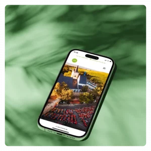 Modernes Webdesign für eine Eventagentur, Burgkirche Ingelheim,, mobil optimiert – erstellt von Søskendesign.