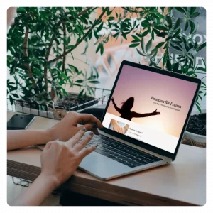 Modernes Webdesign / Relaunch für eine Maklerin aus Mainz – erstellt von Søskendesign.